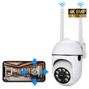 Câmera Dome Wi-Fi 8MP PTZ com Zoom 4x e Áudio HD