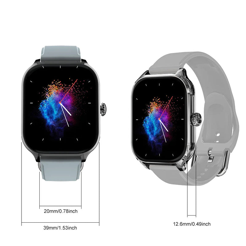 Smartwatch LAXASFIT H9 2.01” com Chamadas e Esportes