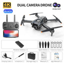 Drone 4K Wi-Fi FPV Brushless com Altitude e Luzes LED