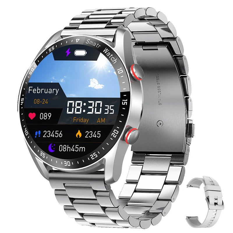 Smartwatch ChiBear ECG 1.28” com Pressão e Batimentos