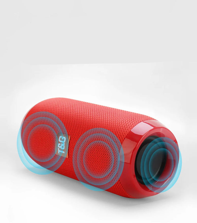 T&G TG117 Caixa Bluetooth 5.3 IPX com Rádio e Cartão TF