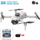 Drone L106 MAX 8K GPS Dobrável com Obstáculos Intelig.