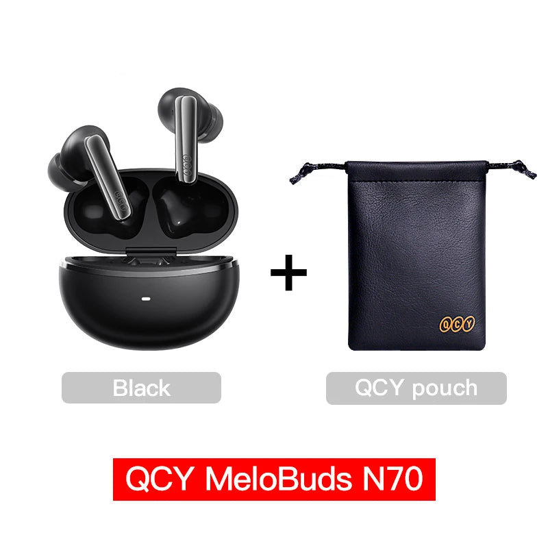 Fone QCY MeloBuds N70 ANC LDAC com 50h de Bateria