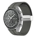 Pulseira Silicone Magnética Omega X Swatch MoonSwatch