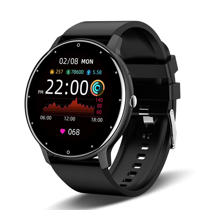Smartwatch LIGE ZL02 Tela AMOLED 1.28” Bluetooth 5.2, À Prova d’Água e Saúde Feminina Integrada