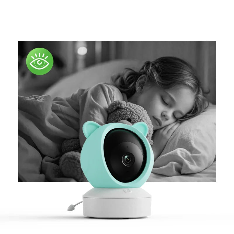 Câmera Tuya C14A Wi-Fi 2K com Interfone e Visão Noturna