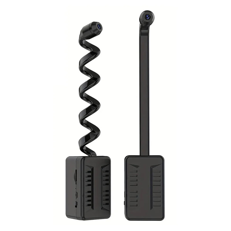 Mini câmera Wi-Fi 1080p com visão noturna detecção de movimento babá cam bateria 2100 mAh e suporte a cartão TF 32 GB