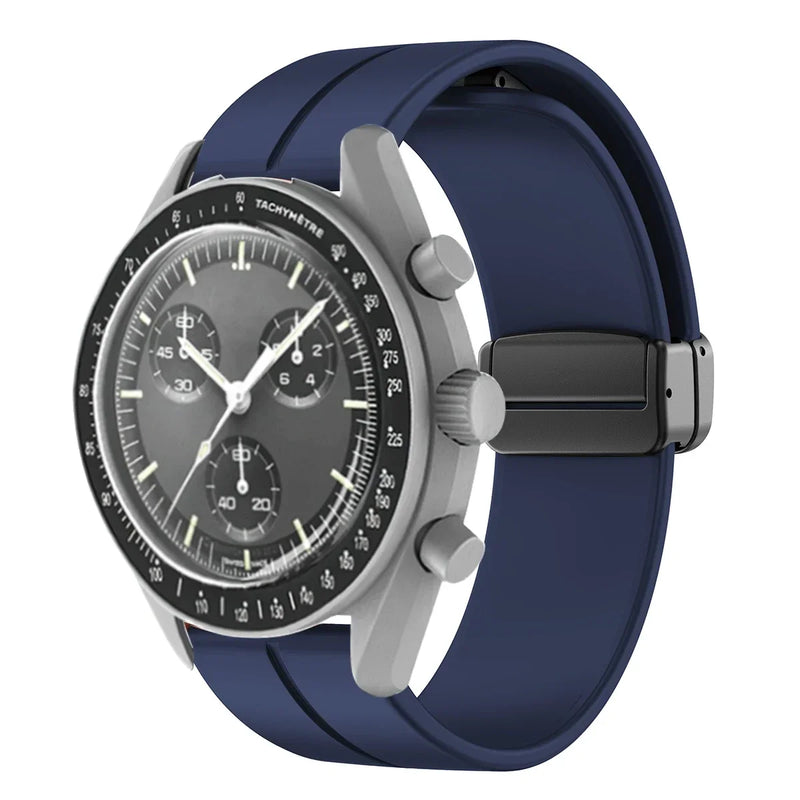 Pulseira Silicone Magnética Omega X Swatch MoonSwatch