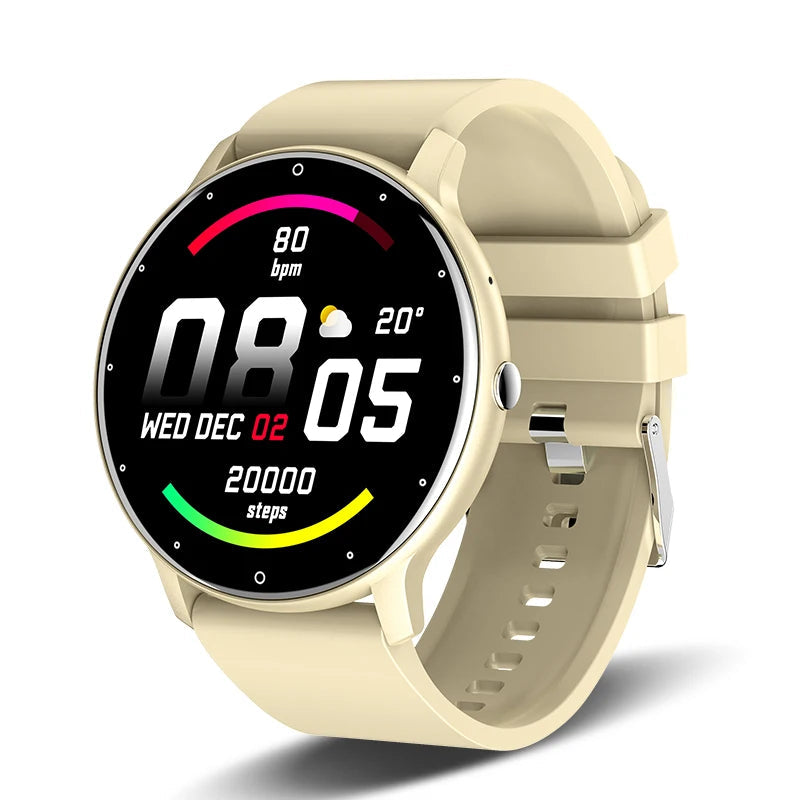 Smartwatch LIGE ZL02 Tela AMOLED 1.28” Bluetooth 5.2, À Prova d’Água e Saúde Feminina Integrada