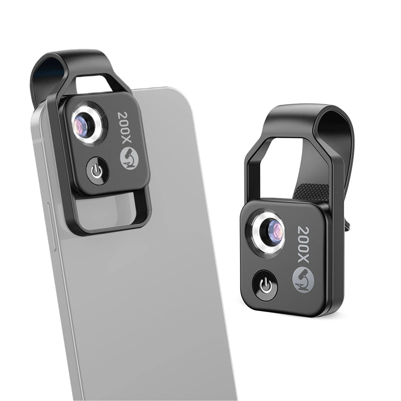 Microscópio Portátil APEXEL 100x para Celular