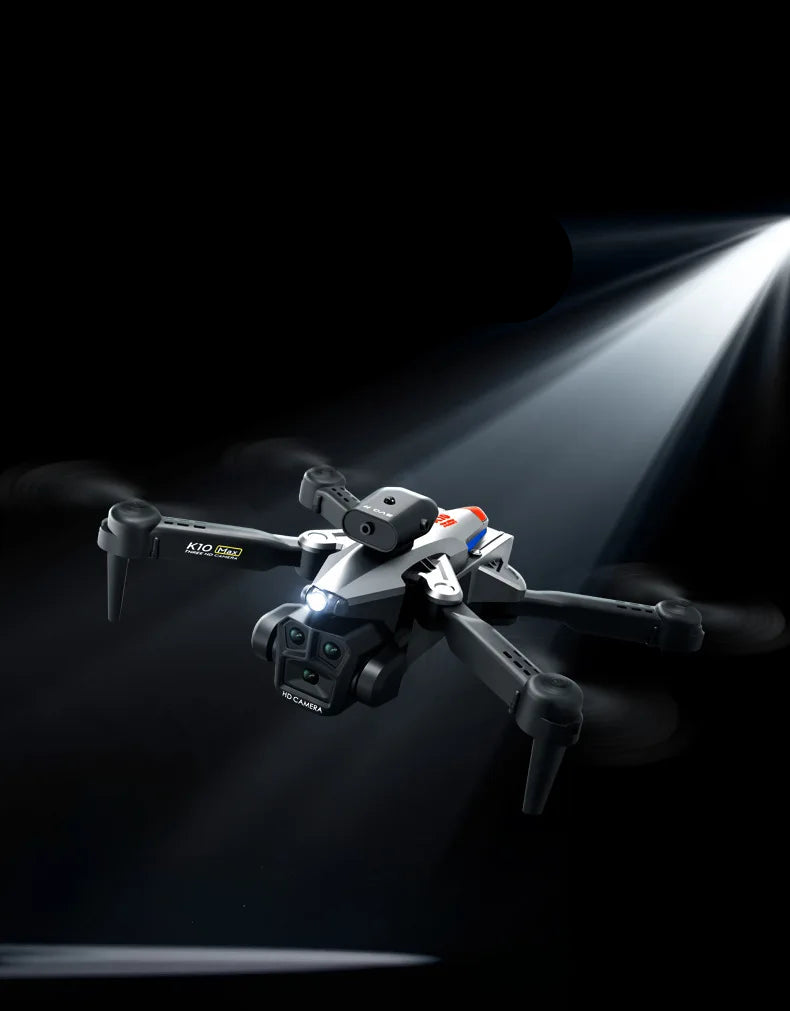 Drone K10 MAX 4K com Prevenção de Obstáculos 360°