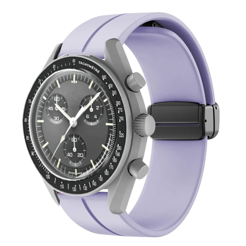 Pulseira Silicone Magnética Omega X Swatch MoonSwatch