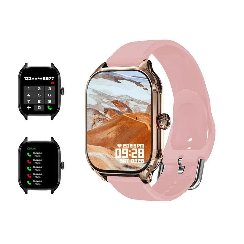 Smartwatch LAXASFIT H9 2.01” com Chamadas e Esportes
