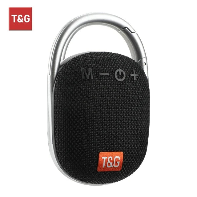 TG321 caixa de som Bluetooth 5.3 com TWS LEDs FM USB TF 5 W IPX à prova d’água mini woofer portátil para festas em qualquer lugar