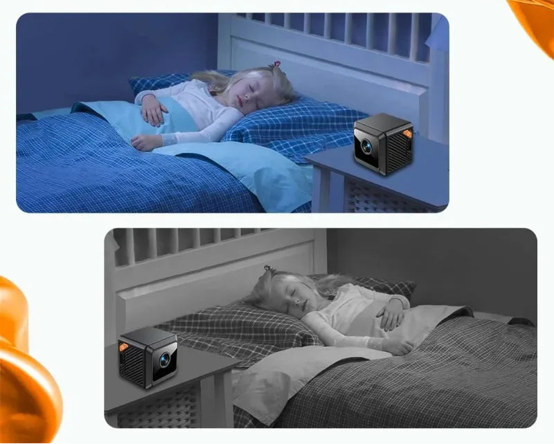 Câmera W02 Mini 1080p com Visão Noturna e Movimento