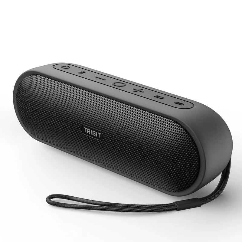 Tribit XSound Plus 2 Bluetooth 5.3 30 W IPX7 24 h bateria 4800 mAh som estéreo com modos de EQ app e entrada AUX para aventuras