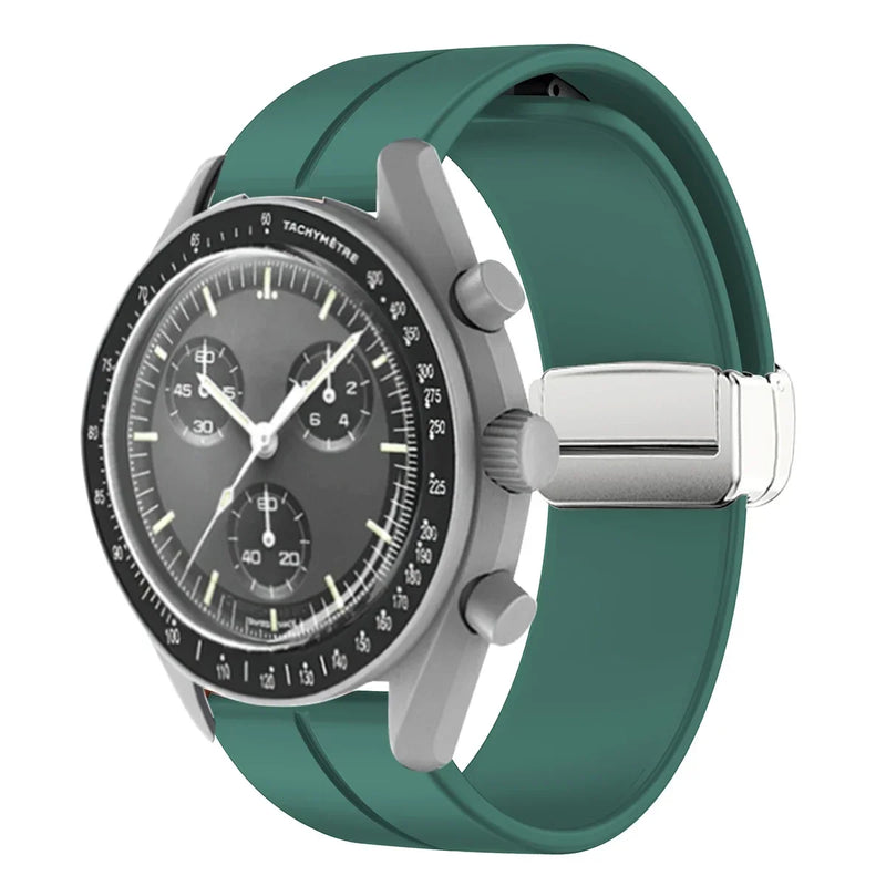 Pulseira Silicone Magnética Omega X Swatch MoonSwatch
