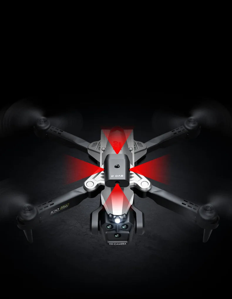 Drone K10 MAX 4K com Prevenção de Obstáculos 360°