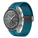 Pulseira Silicone Magnética Omega X Swatch MoonSwatch