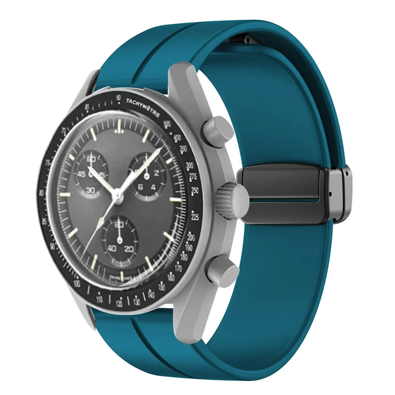 Pulseira Silicone Magnética Omega X Swatch MoonSwatch
