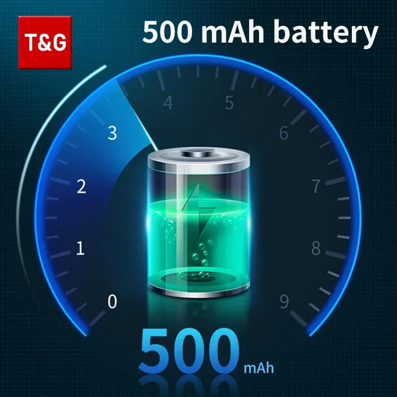 TG321 caixa de som Bluetooth 5.3 com TWS LEDs FM USB TF 5 W IPX à prova d’água mini woofer portátil para festas em qualquer lugar