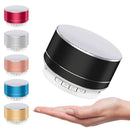 Caixa de Som A10 Bluetooth Metálica Compacta e Potente