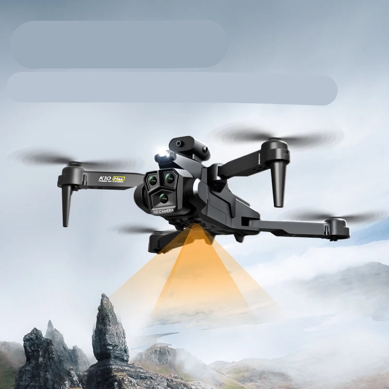 Drone K10 MAX 4K com Prevenção de Obstáculos 360°