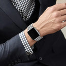 Pulseira Aço Inox Apple Watch com Ajuste de Elos