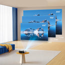 TOPTRO TR26 mini projetor 720p com suporte 1080P, ~300 ANSI, auto keystone, Wi-Fi e Bluetooth, até 200"