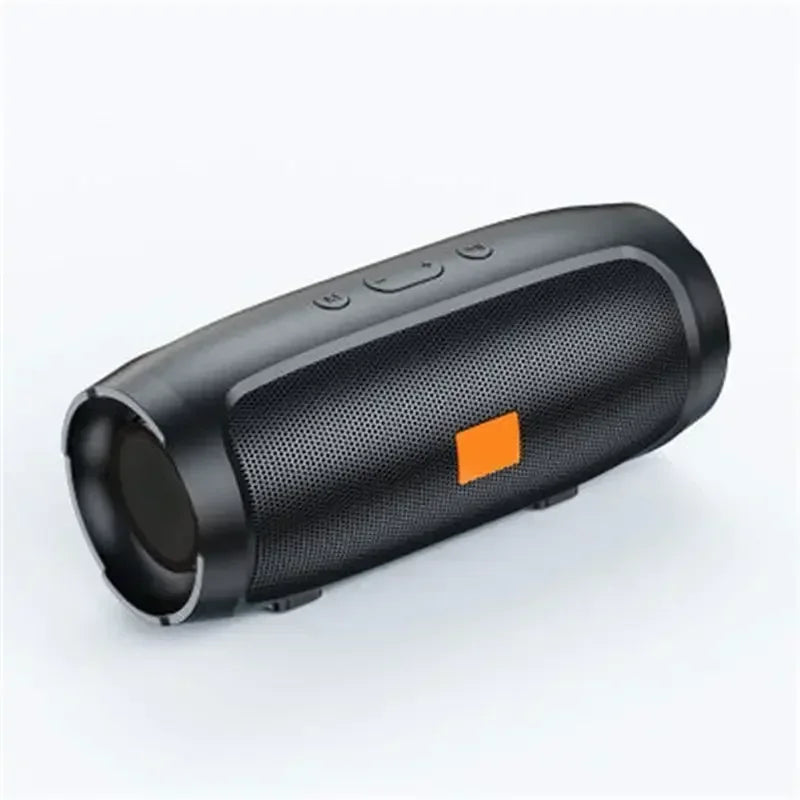 Mini soundbar Bluetooth 5.0 com dois alto-falantes 3 W TWS FM USB viva-voz estéreo 3D 8D para som imersivo portátil no seu dia a dia