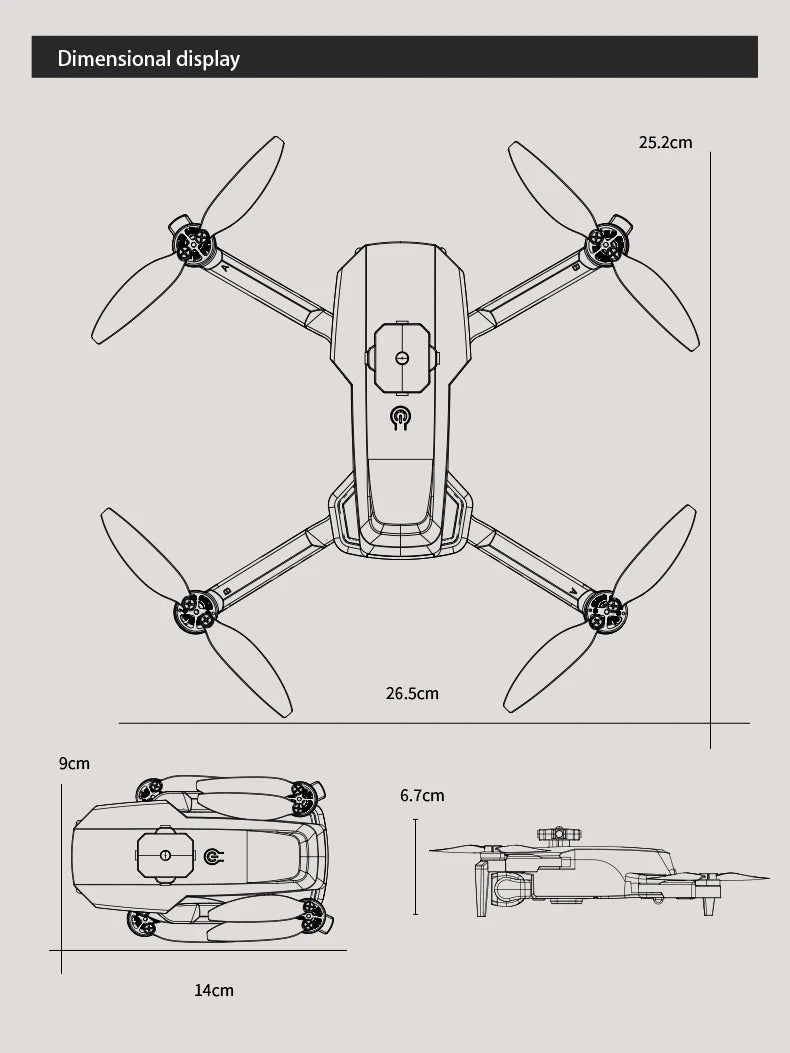 Drone L106 MAX 8K GPS Dobrável com Obstáculos Intelig.