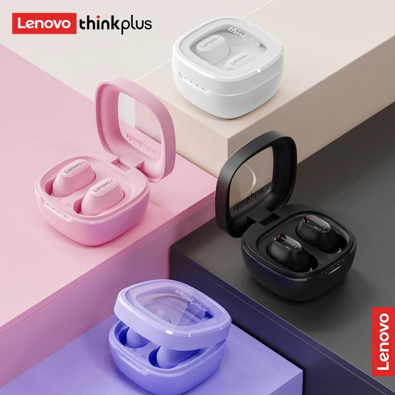 Lenovo Thinkplus XT62 TWS Bluetooth 5.3 à prova d’água baixa latência controle por toque graves HiFi e chamadas em alta definição