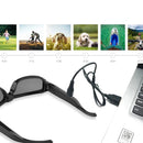 Óculos Câmera 1080p com Lente 120° e Gravação TF