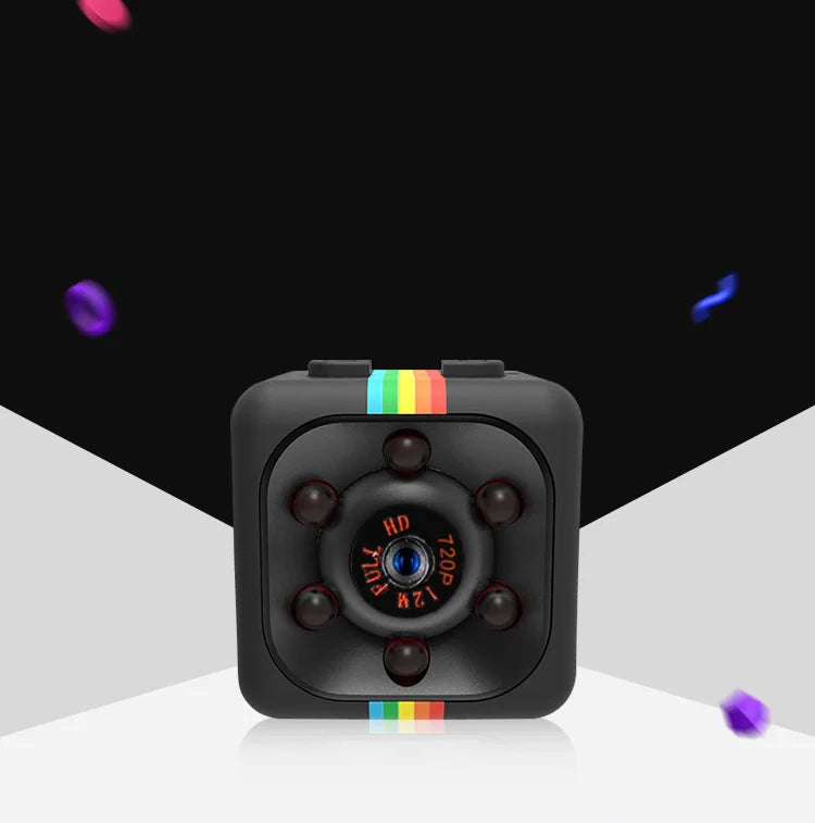Câmera HD Portátil Mini 1080p para Segurança Doméstica