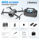 Drone 4K Wi-Fi FPV Brushless com Altitude e Luzes LED