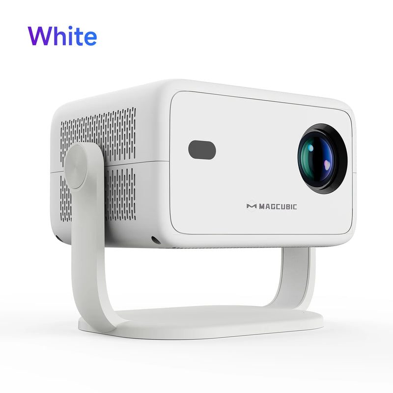 Projetor Magcubic L018 portátil 650 ANSI nativo 1080P Android 11 Wi-Fi6 Bluetooth 5.2 foco automático e tela até 300 polegadas
