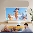 TOPTRO TR26 mini projetor 720p com suporte 1080P, ~300 ANSI, auto keystone, Wi-Fi e Bluetooth, até 200"