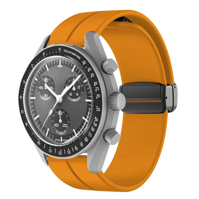 Pulseira Silicone Magnética Omega X Swatch MoonSwatch