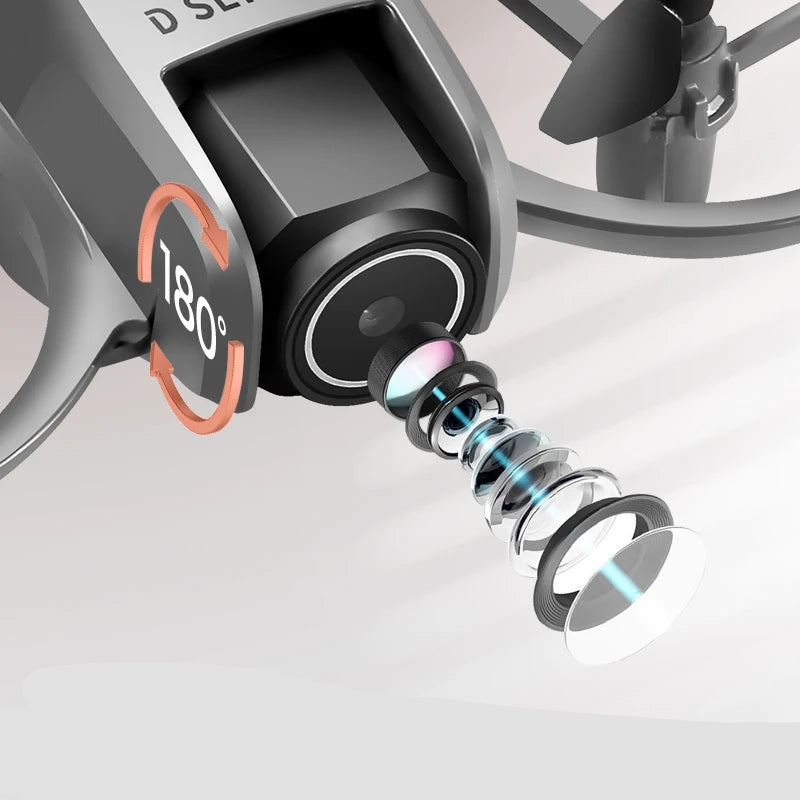 Drone D16 Mini GPS 8K com Retorno e Posição Precisa