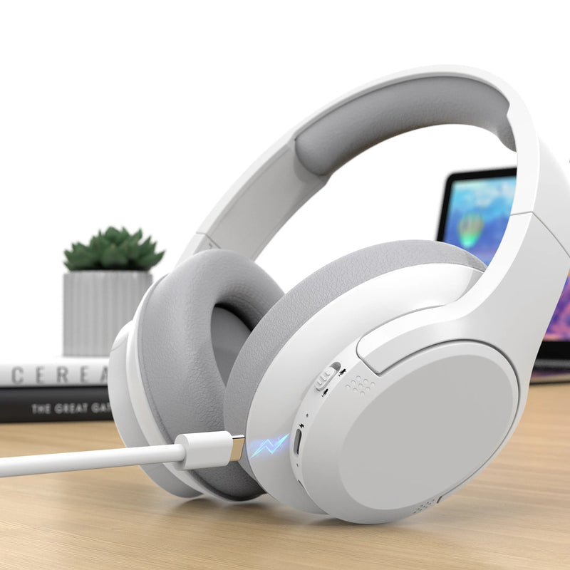 Sunpanda over ear Bluetooth 5.3 leve e dobrável com microfone som equilibrado conforto diário e bateria de longa duração