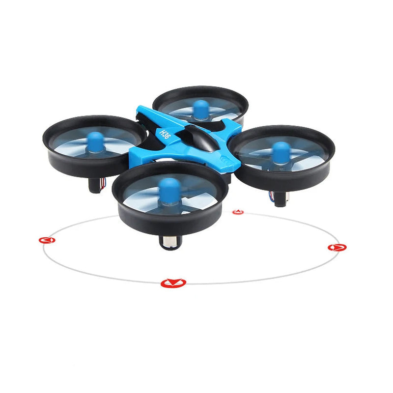 Mini Drone JJRC H36 com Flips 360° e Proteção de Hélice