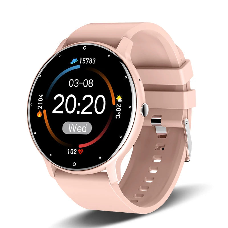 Smartwatch LIGE ZL02 Tela AMOLED 1.28” Bluetooth 5.2, À Prova d’Água e Saúde Feminina Integrada