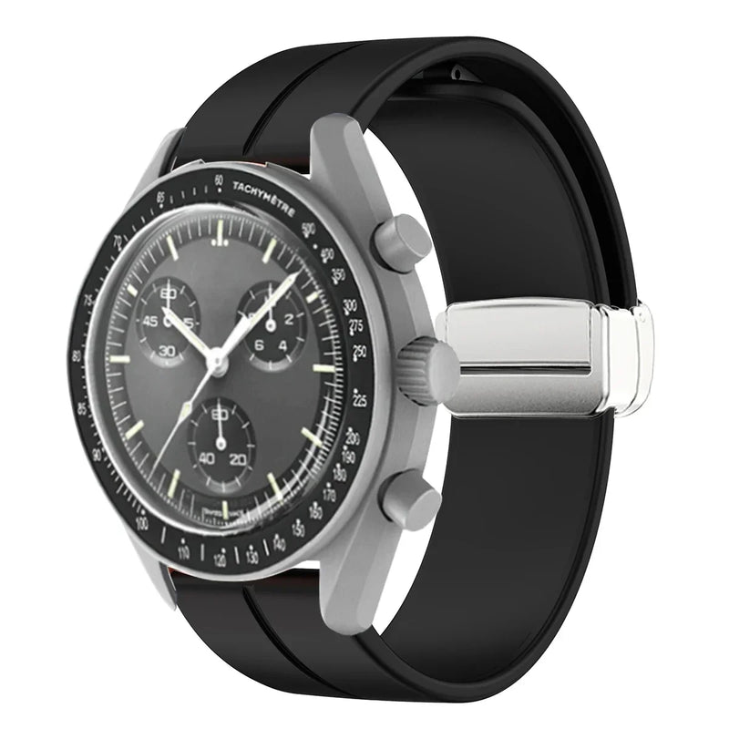 Pulseira Silicone Magnética Omega X Swatch MoonSwatch