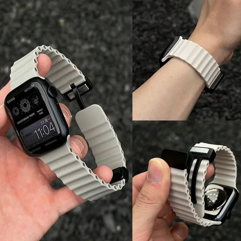 Pulseira Magnética Geekthink Apple Watch Moderna