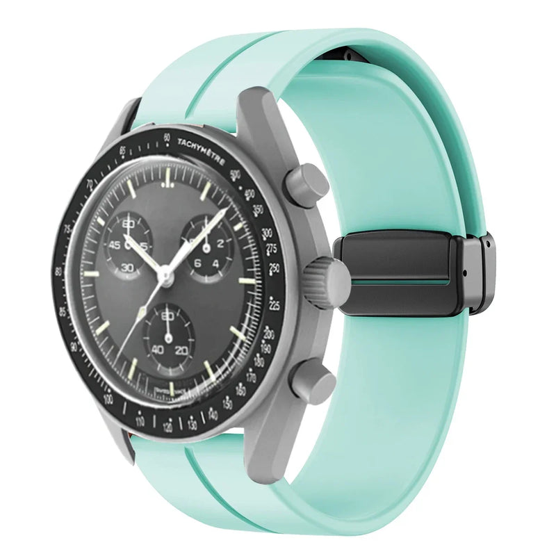 Pulseira Silicone Magnética Omega X Swatch MoonSwatch