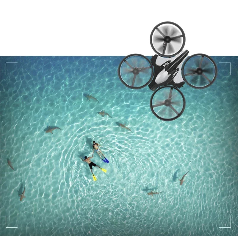 Mini Drone JJRC H36 com Flips 360° e Voo Indoor Fácil