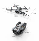 Drone 4K Wi-Fi FPV Brushless com Altitude e Luzes LED