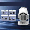 Projetor portátil Magcubic HY300 Pro+ com Android 11 Wi-Fi6 290 ANSI lumens suporte 4K e tela até 200 polegadas para cinema em casa