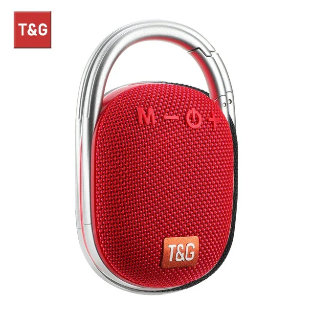 TG321 caixa de som Bluetooth 5.3 com TWS LEDs FM USB TF 5 W IPX à prova d’água mini woofer portátil para festas em qualquer lugar