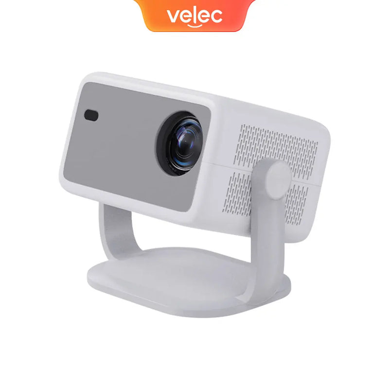 Projetor Velec Android 13 certificado Netflix, 1080P nativo, 650 ANSI, foco automático, Wi-Fi 6, BT 5.2, curta distância, até 120"